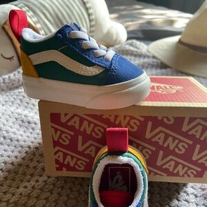 Vans yacht club  blue / Gr  Old skool Elastic